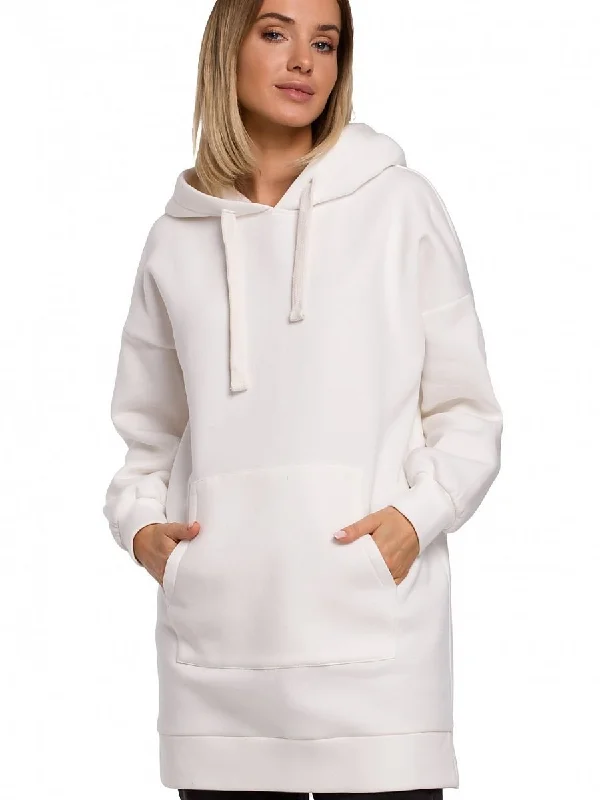 Sweatshirt Moe Hoodie with Sequins Glamorous Eye-catching