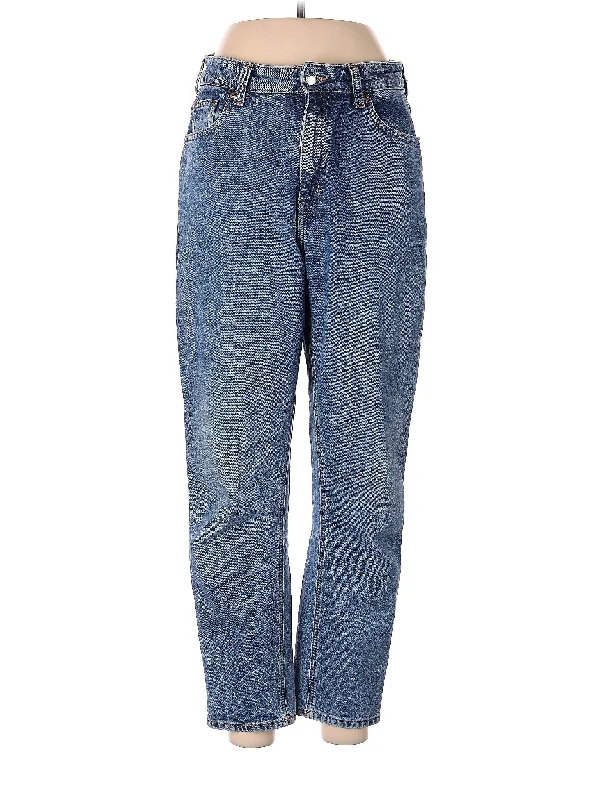 Jeans Trendy Pleated Waist Jeans