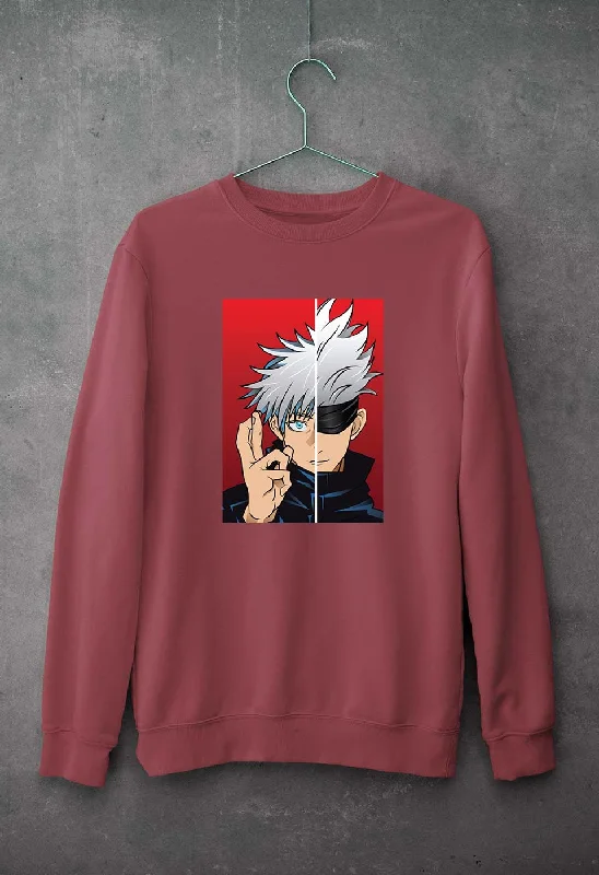 Sukuna Anime Unisex Sweatshirt for Men/Women Hoodie with Snap Buttons Easy Quick