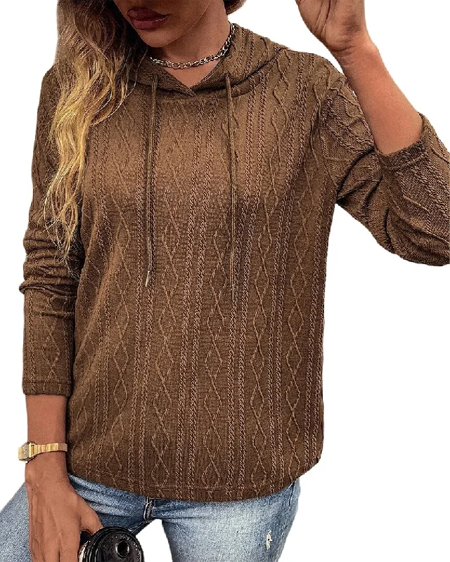 Nisha Outi Sweater Houndstooth Herringbone Solid
