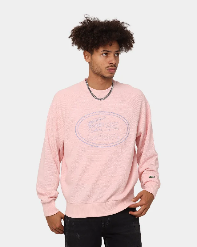 Lacoste Archive Logo Piqué Sweater Nidus Polka Dot Checkered Tartan