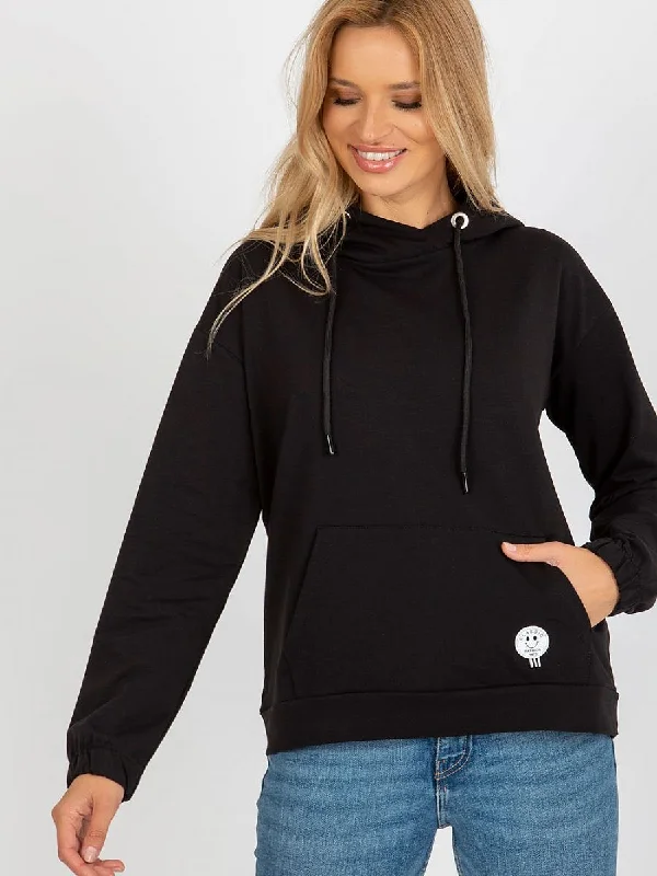 Sweatshirt Relevance Hoodie with Cuffed Sleeves Snug Secure