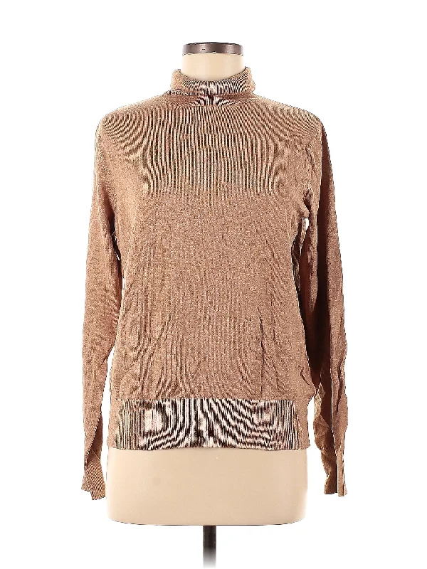 Turtleneck Sweater Stretchy Elastic Breathable