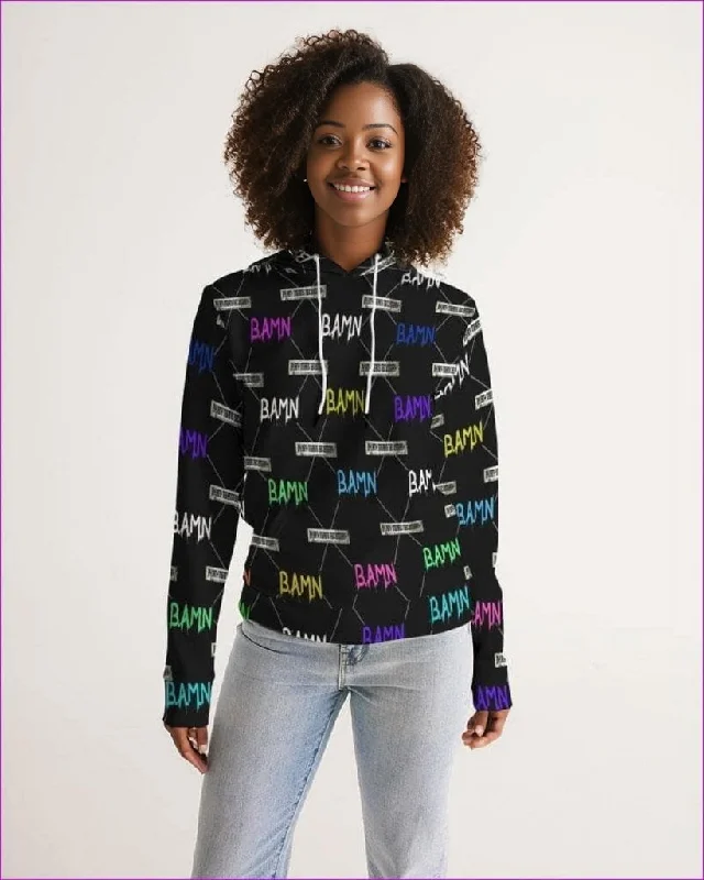 B.A.M.N in Color Womens Hoodie Hoodie with Longline Fit Extended Stylish