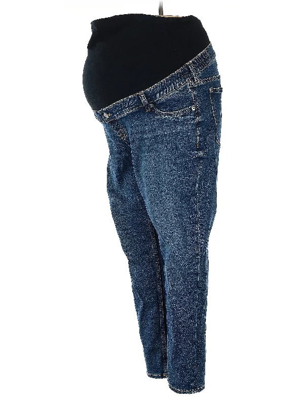 Jeans Trendy Layered Pocket Jeans