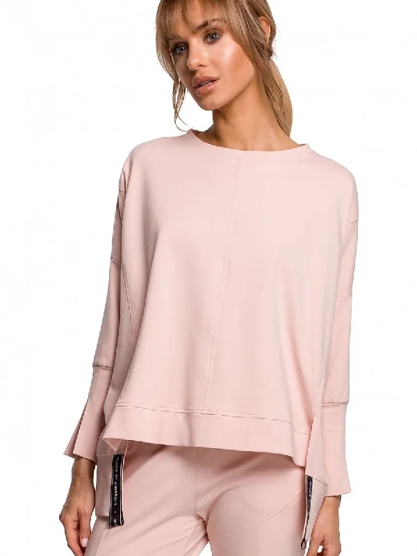 Sweatshirt Moe Hoodie with Monochrome Minimalist Simple