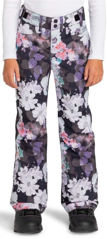 Roxy Junior's Backyard Insulated Print Pant 2024 Soft Stretch Trousers