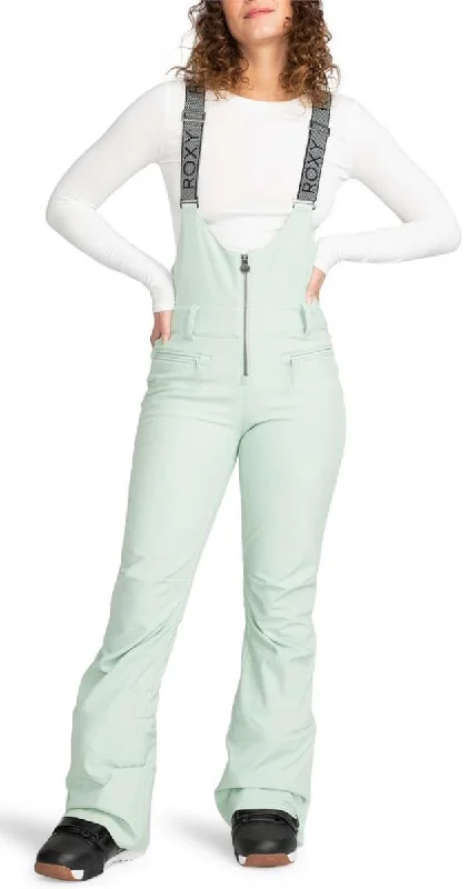 Roxy Women's Summit Bib Shell Pants 2024 Elegant Silk Pants