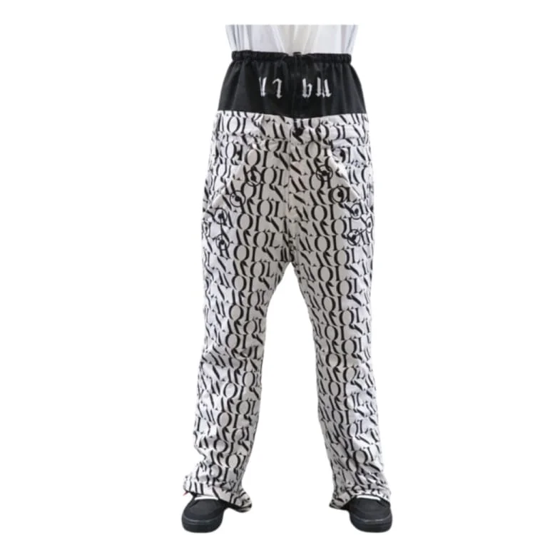 Marqleen Platinum Snow Pants-TRAPW (Japanese Brand) [Unisex] High-Waist Jogger Pants