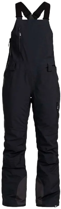 Roxy Women's Gore Stretch Prism Bib Pants 2024 Relaxed Lounge Trousers