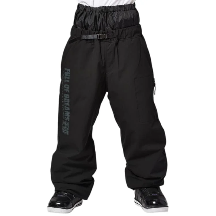 Nima Unisex Snow Pants-BLACK (Japanese Brand) Classic Chino Pants