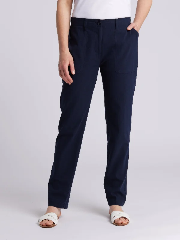 Contessa Pant Relaxed High-Waist Trousers