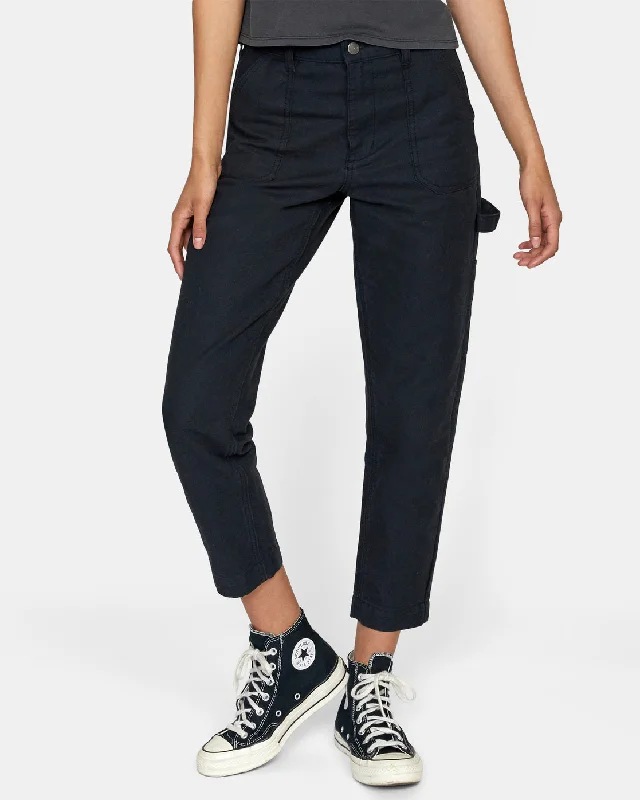Recession Pant - True Black Formal Slim Pants