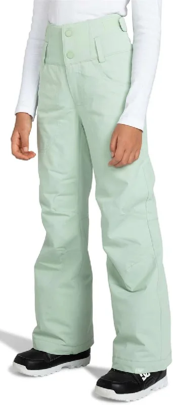 Roxy Junior's Diversion Insulated Pants 2024 Chic Wool Trousers