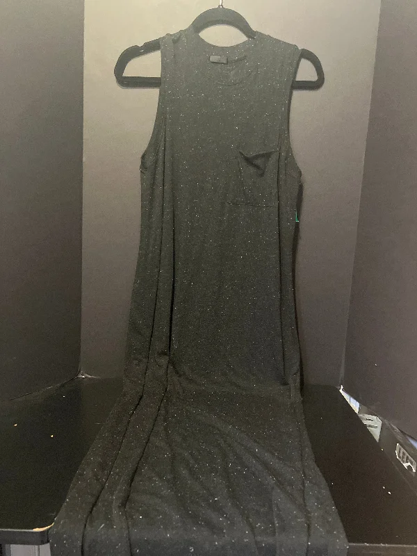 ATM Speckled Sleeveless Maxi Dress (Size Medium) Elegant Lace Maxi Dress