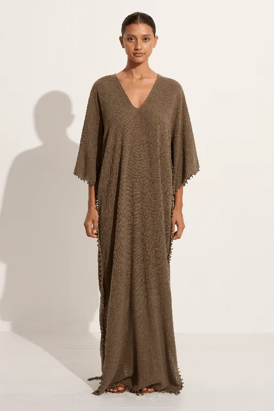 Caravana Saas Maxi Dress - Slate Chic Summer Floral Maxi Dress