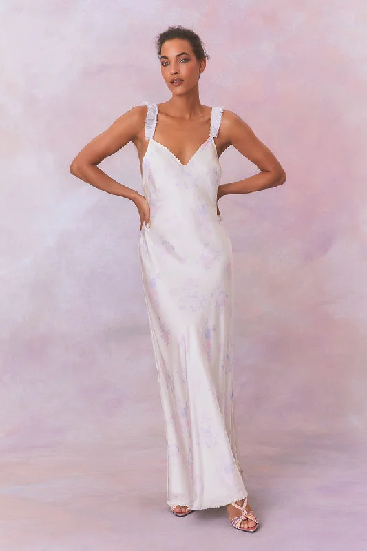 Elizabella Slip Maxi Dress Cozy Longline Maxi Dress