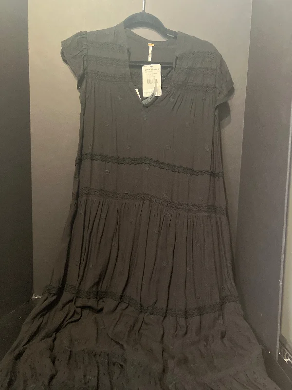 Free People 2 Piece Maxi Dress (Size Extra Small) Cozy Maxi Dress with Slit
