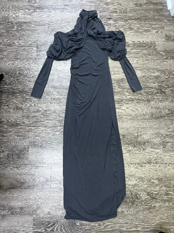Karen Mullen Halter Maxi Dress - Size XS Elegant Velvet Maxi Dress