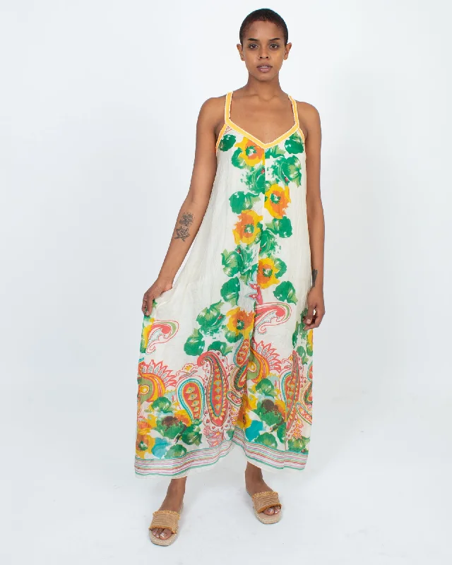 Printed Maxi Dress Cozy Knit Maxi Dress