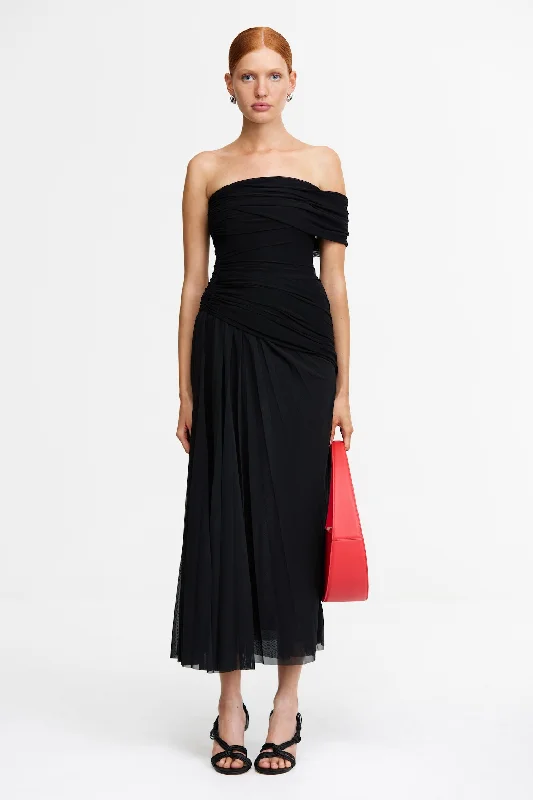 RICHDORE MAXI DRESS Elegant Silk Maxi Dress