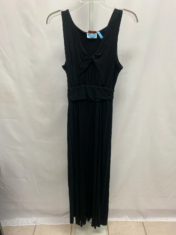 Size Large survival Black Maxi Dress Stylish Boho Maxi Dress