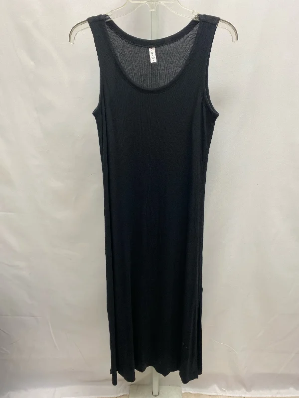 Size XS Athleta Black Maxi Dress Cozy Wrap Maxi Dress