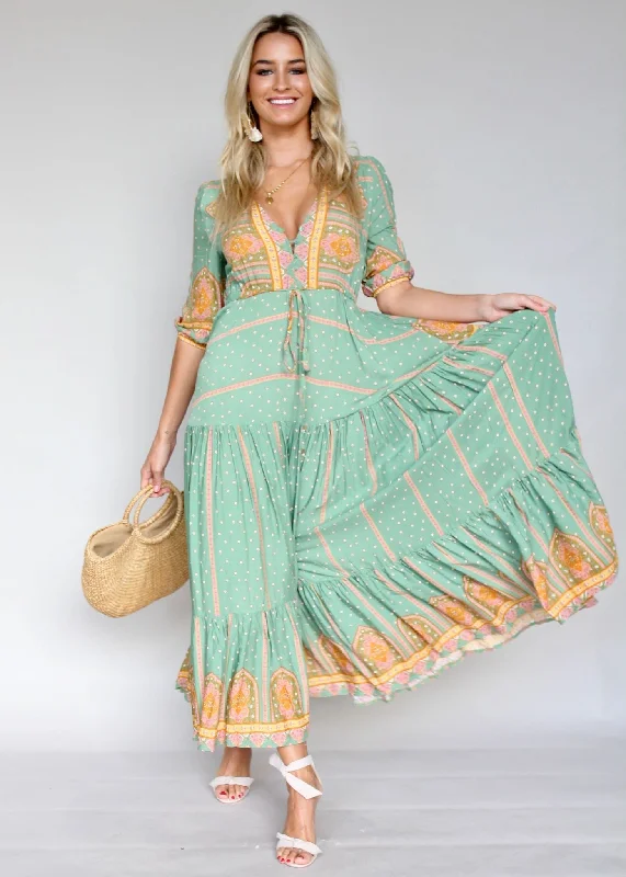 Tessa Maxi Dress - Frida Elegant Lace Maxi Dress