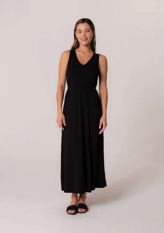 Hartley Cutout Maxi Dress Comfortable Maxi Dress with Slits