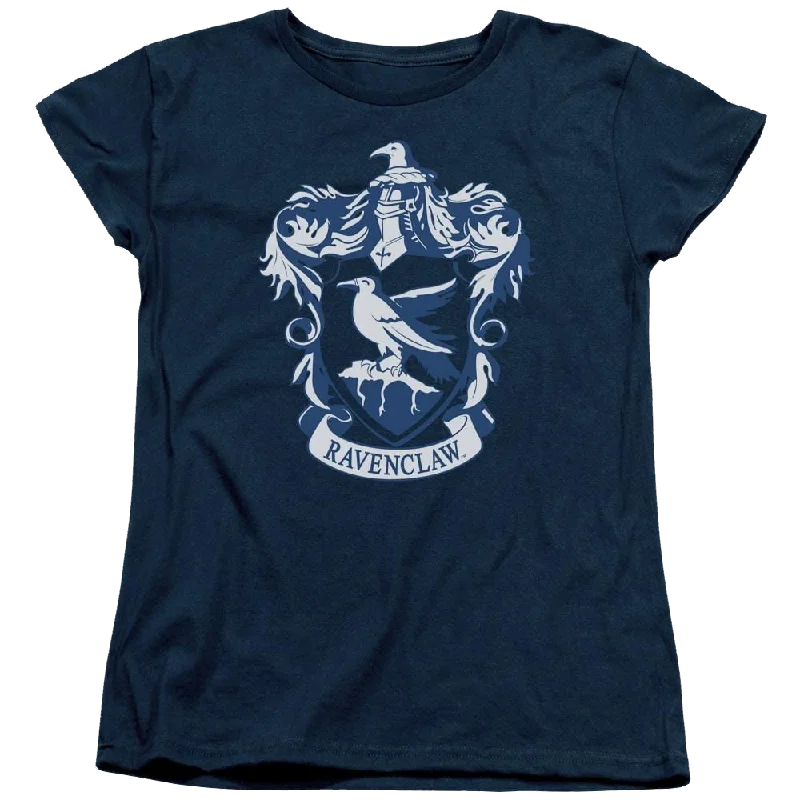 Harry Potter Ravenclaw Crest Women's T-Shirt Embroidered Appliqued Beaded