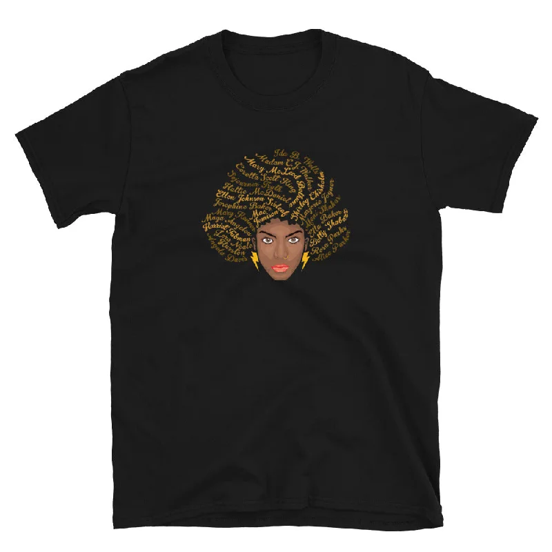 Melanin Goddesses T-Shirt Satin Blend Silk Blend Wool Blend
