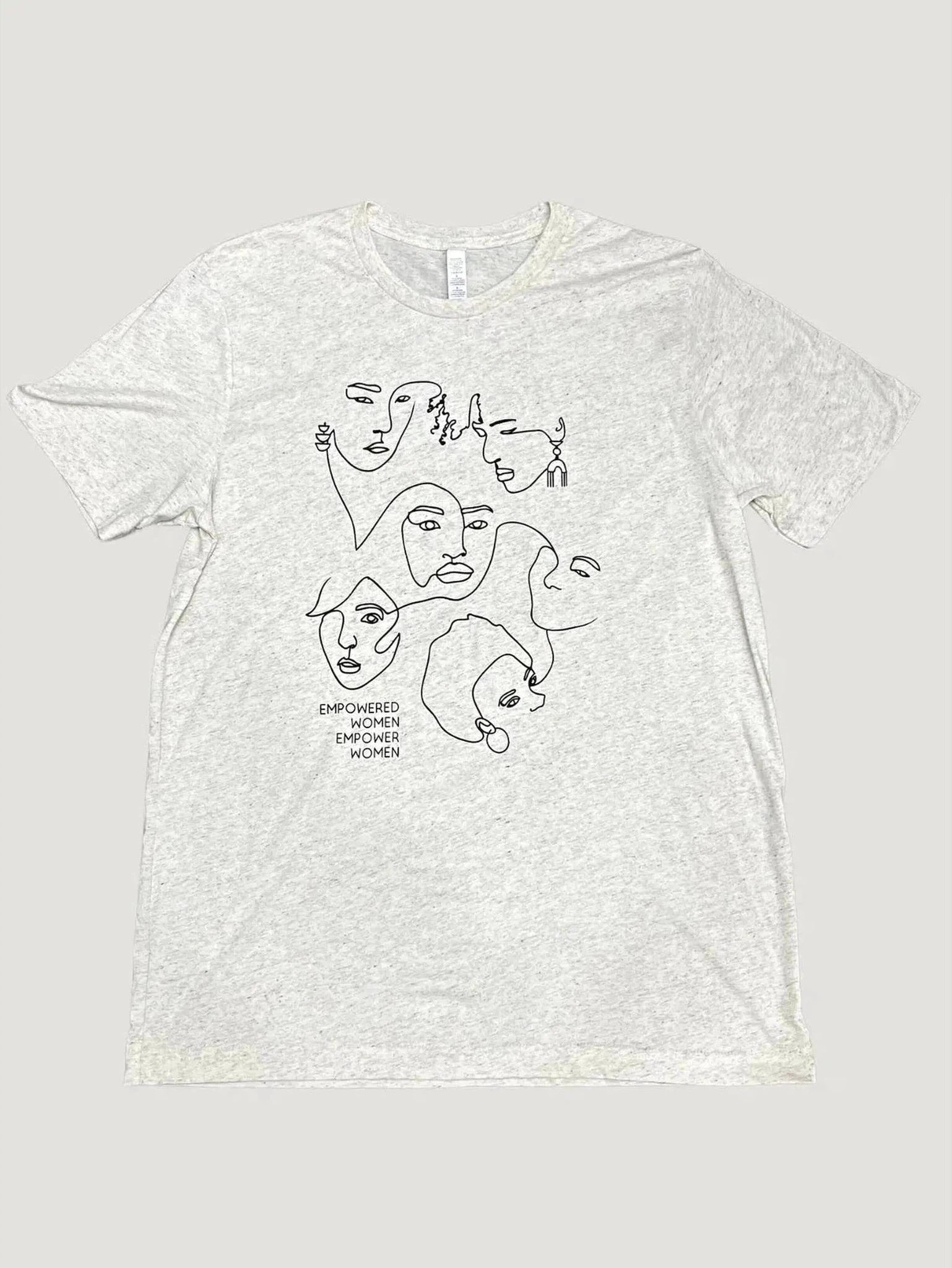 Océanne Empowered Woman T-shirt Terry Blend Velvet Blend Canvas Blend