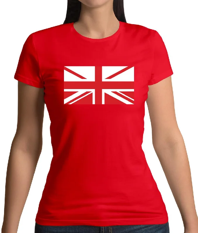 Poland Union Jack Womens T-Shirt Nylon Fabric Polyester Fabric Spandex Fabric