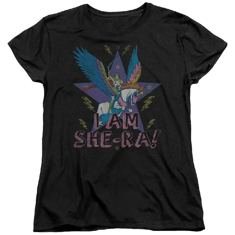 She Ra I Am She Ra Women's T-Shirt Iron Safe Non-Iron Wrinkle Free