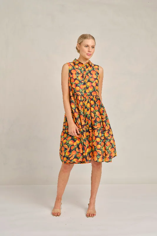 Alessandra - Gigi Dress - Valencia Navy