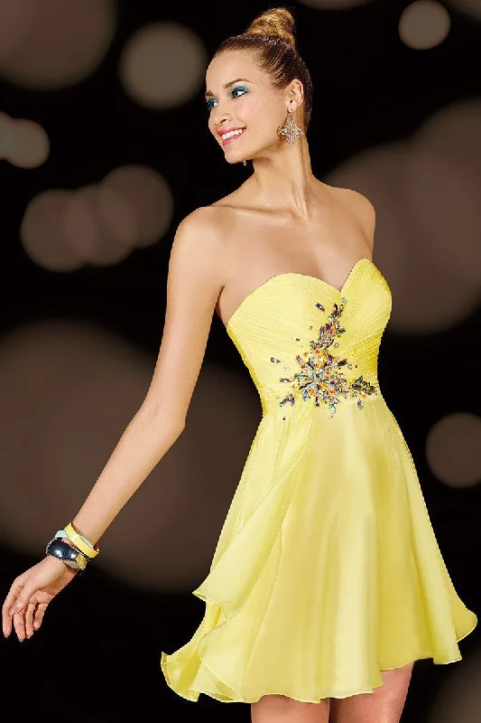 Alyce Paris Homecoming 3632 - Multi Colored Beaded A-LIne Dress