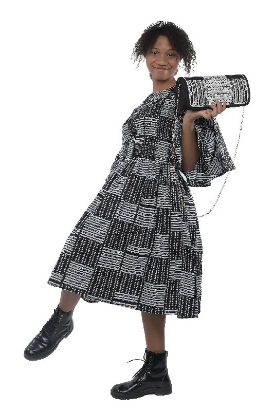 Ankara Short Smocked Dress