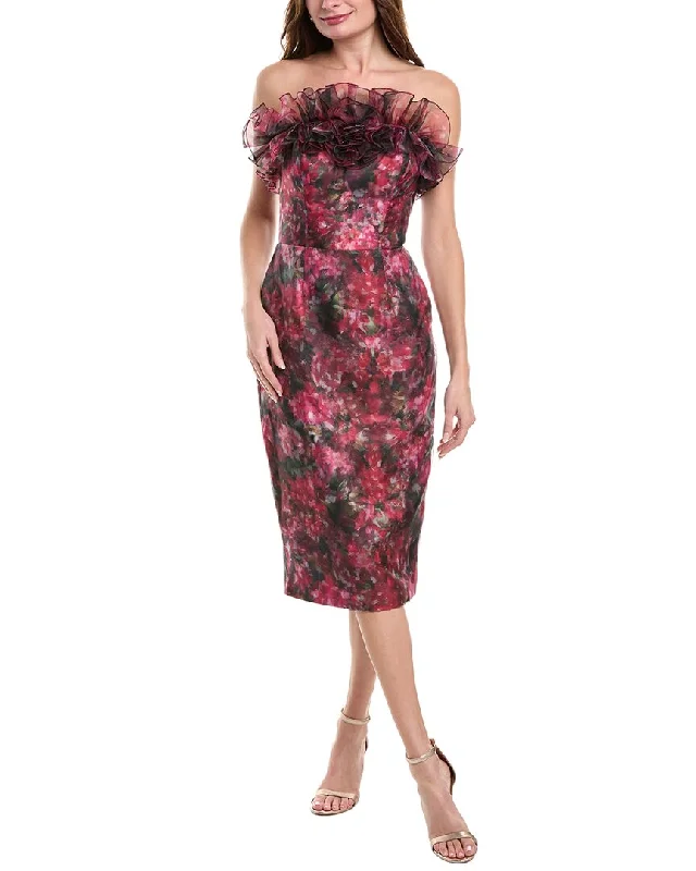 Rene Ruiz Organza Cocktail Dress