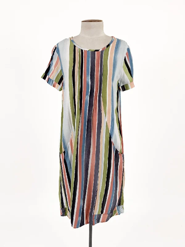 Black Pepper | Multicoloured Casual Dress | Size 8