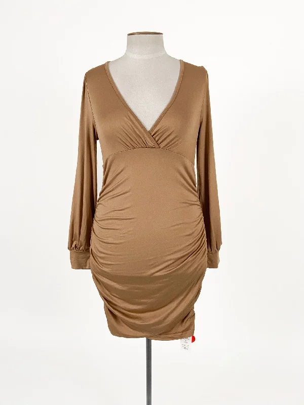 Cider | Brown Cocktail Dress | Size L