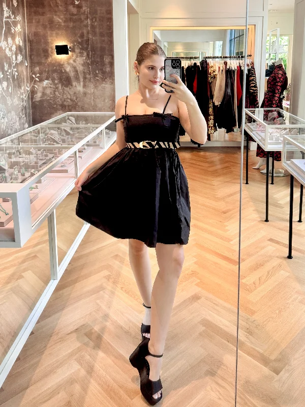GANNI | POPLIN STRAP DRESS