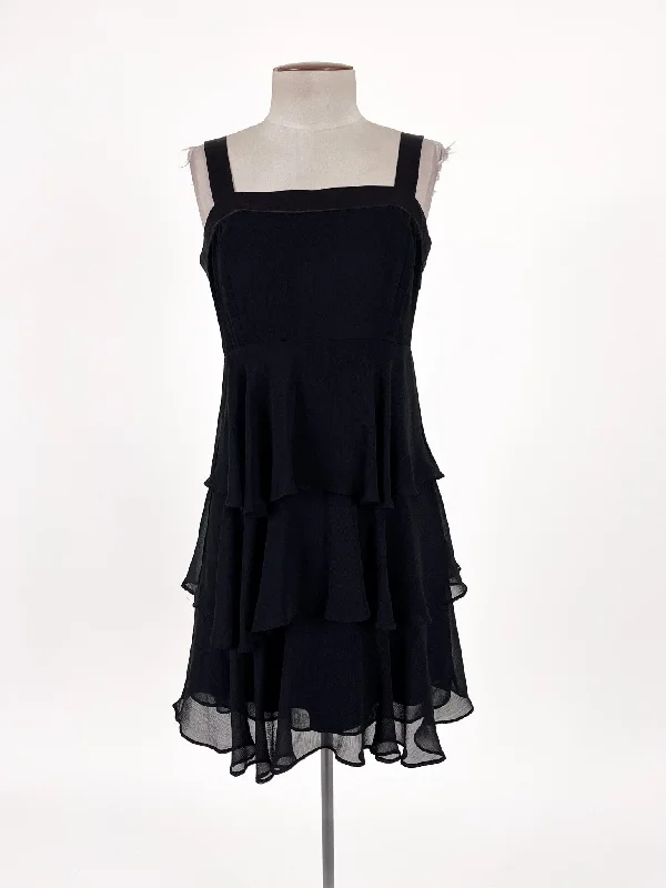 Glassons | Black Casual/Cocktail Dress | Size 8