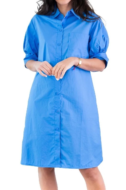 LAILA DRESS (BLUE) 38"