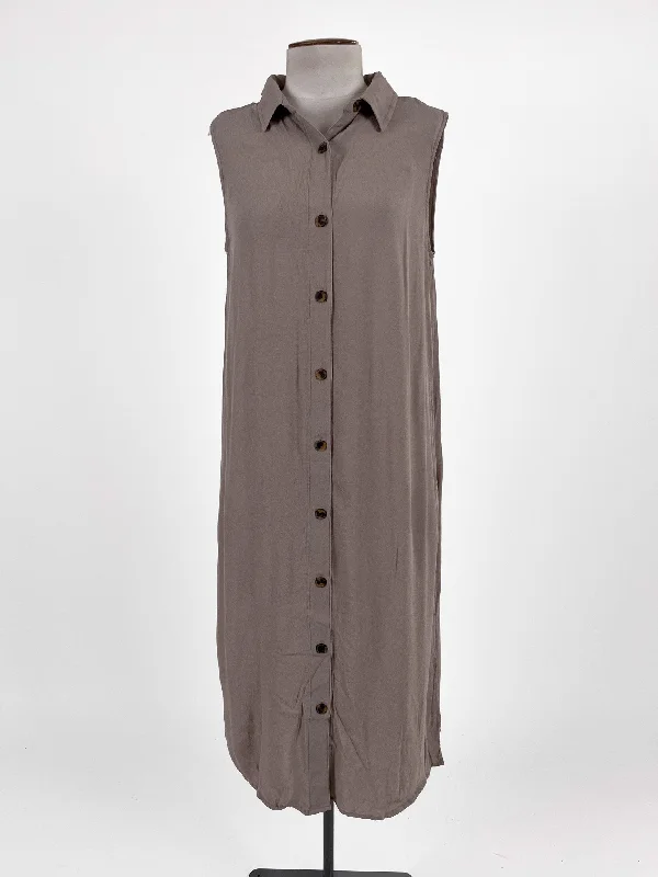 Mango | Beige Casual/Workwear Dress | Size S