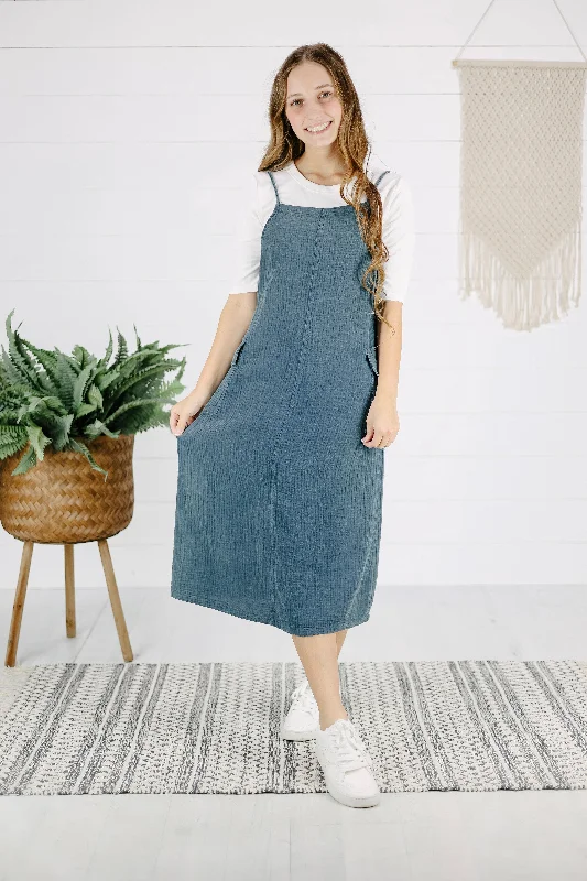 Rudi Jumper Dress - Washed Navy