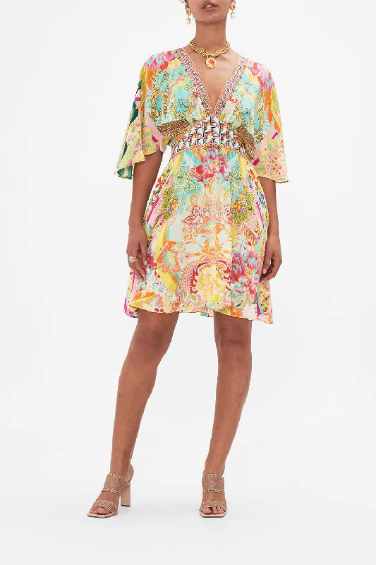 Short Waisted Dress An Italian Welcome