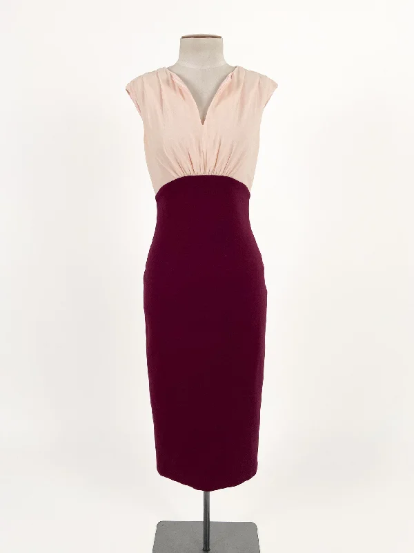 Ted Baker | Multicoloured Workwear Dress | Size 8