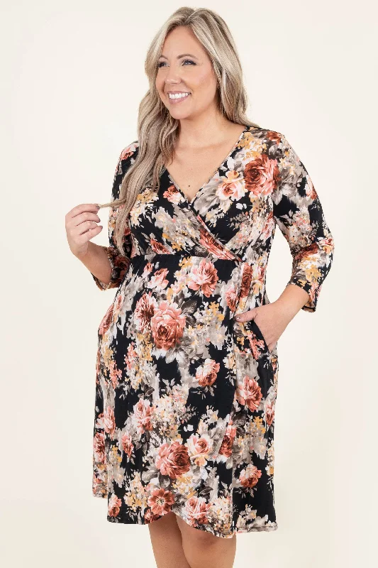 The Moment Is Now Dress, Black