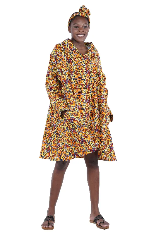 Toggle Button Ladies Dress