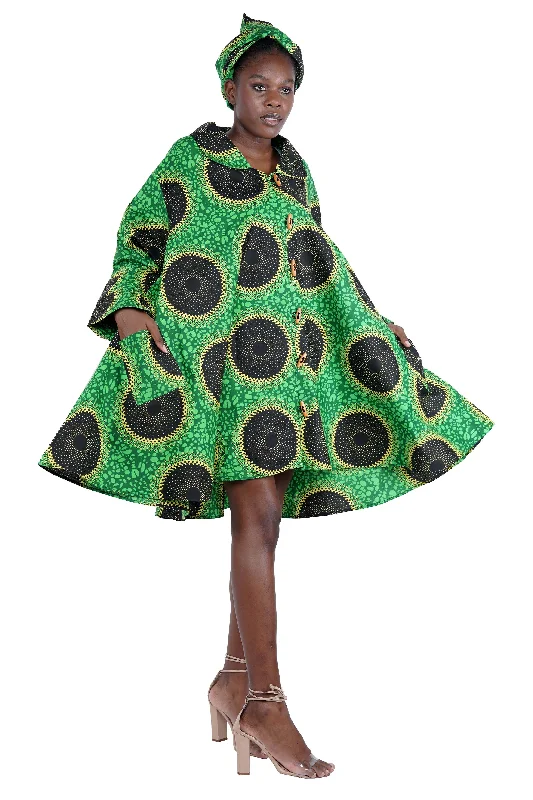 Toggle Button Ladies Dress